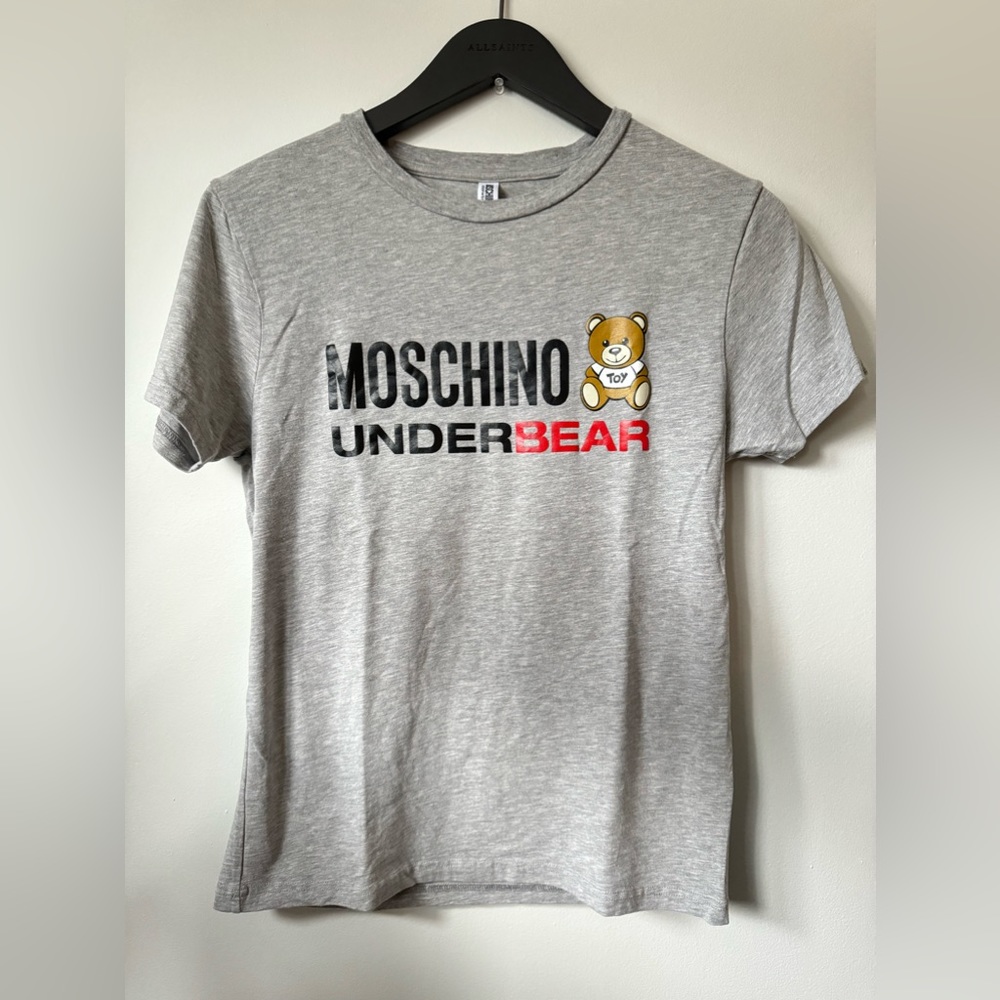 Moschino Grey Underbear T-Shirt